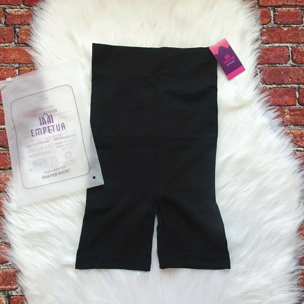 NWT Empetua High Waisted Shaper Shorts Stretch Small